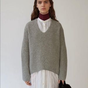 Acne studios grey sweater